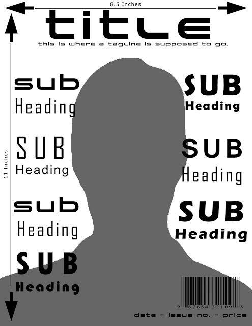 Magazine Cover Design Features