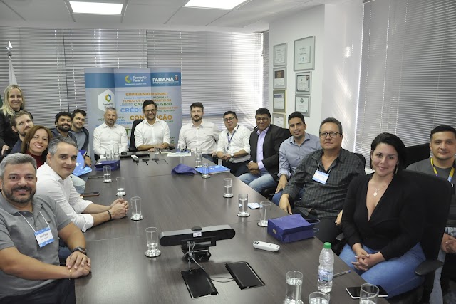 Fomento Paraná recebe visita de agências de fomento e do Sebrae de BA, GO e RJ