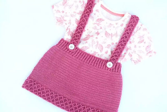 COMO TEJER GRATIS Body Falda con Tirantes a Crochet