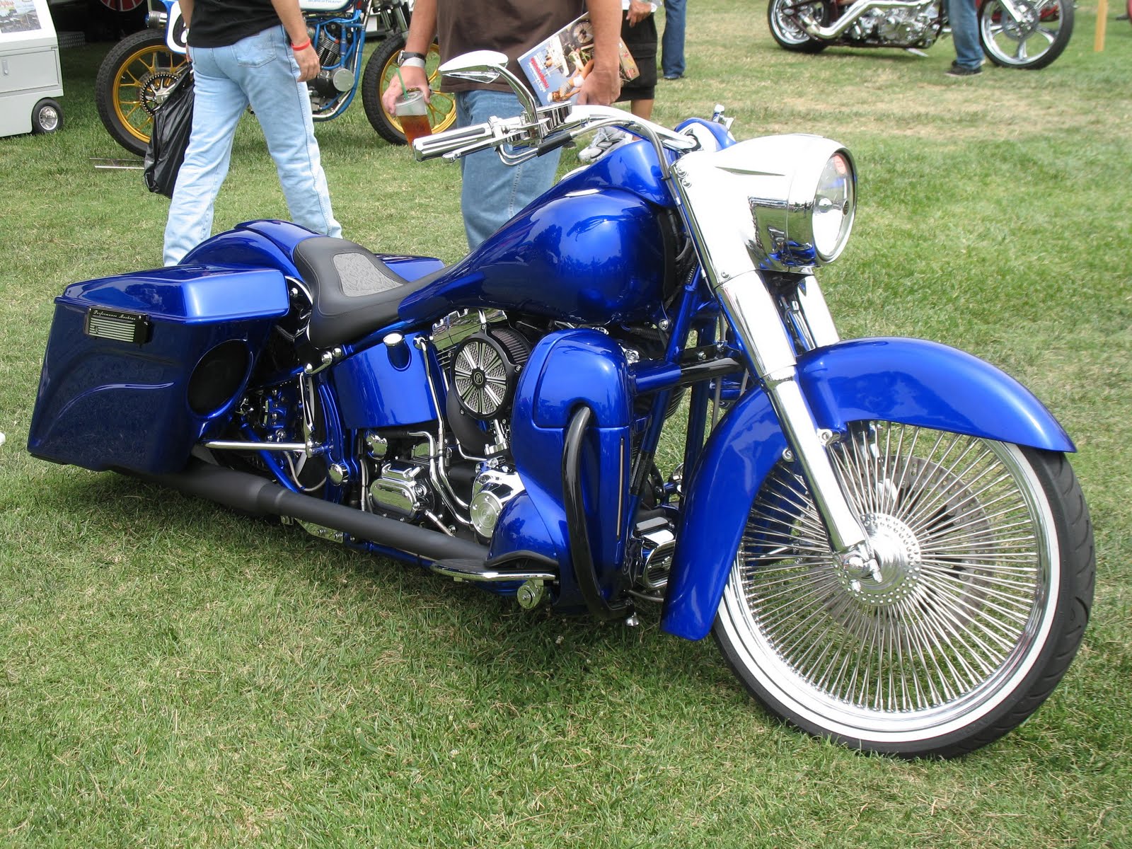 harley custom fatboy Calendar Motorcycle Show 2010 Update