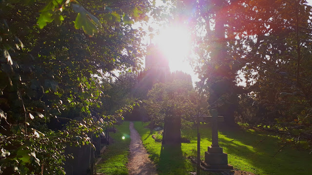 Project 365 2017 day 290 - Churchyard running // 76sunflowers