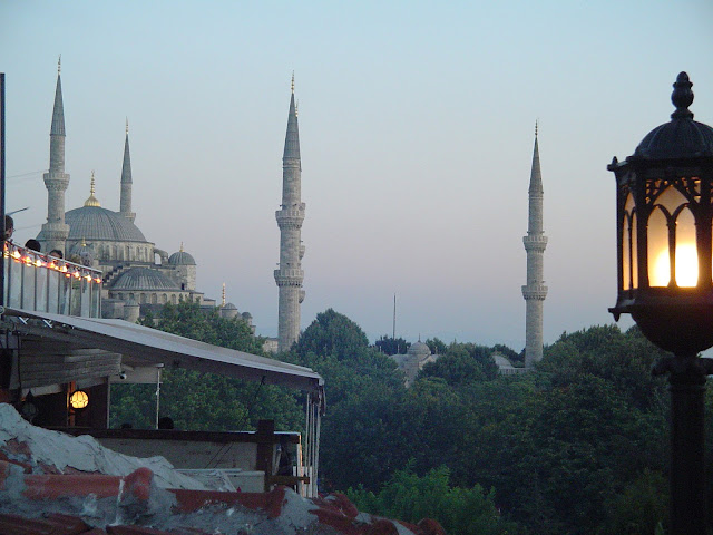 Vistas desde la terraza de Rumeli Restaurant, Estambul