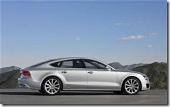 2012 Audi A7 side view