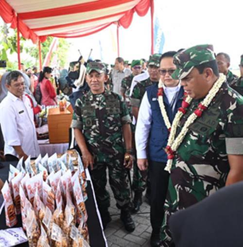 Pertanian Ramah Lingkungan Berkelanjutan Di Ngawi Dapat Apresiasi Dari Pangdam V/Brawijaya