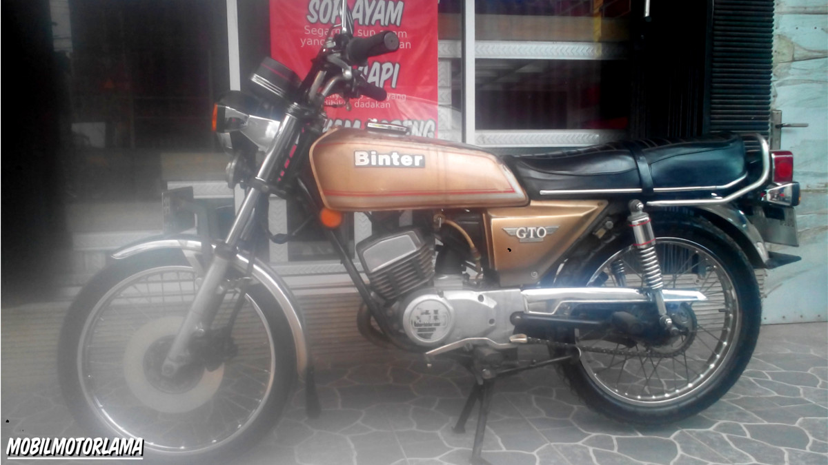 Melihat Lebih Dekat Binter Kawasaki  GTO  110 1980