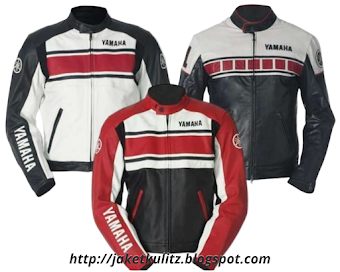 Gambar Jaket Kulit Racing Yamaha