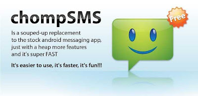 Chompsms Go sms Pro SMS apps for android