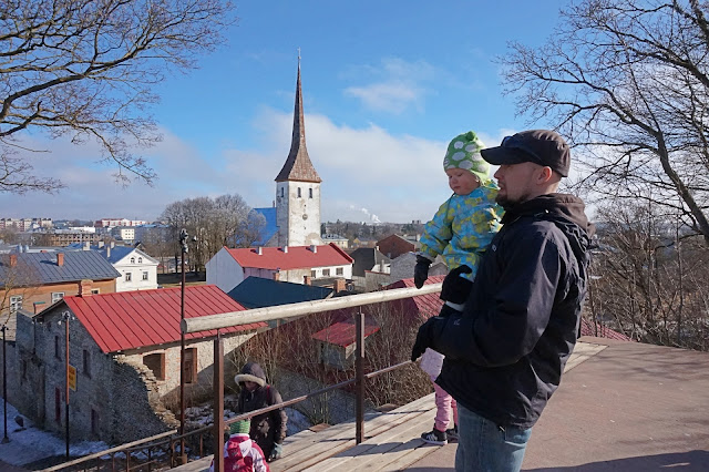 Rakveren linnoitus lasten kanssa