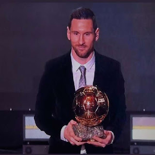 Messi wins 6th ballon-d-or