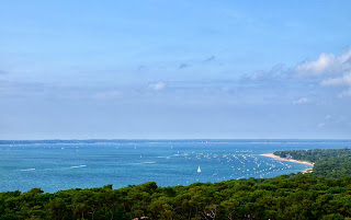 Vue sur l'océan depuis la dune du Pilat