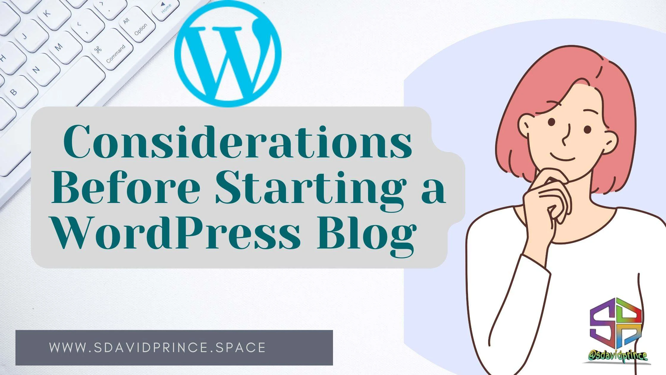 What to consider before starting a blog on wordpress