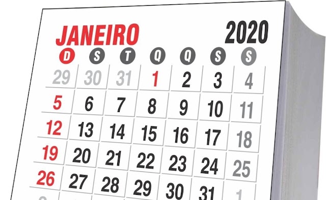 2020 terá o dobro de feriados prolongados de 2019: programe-se