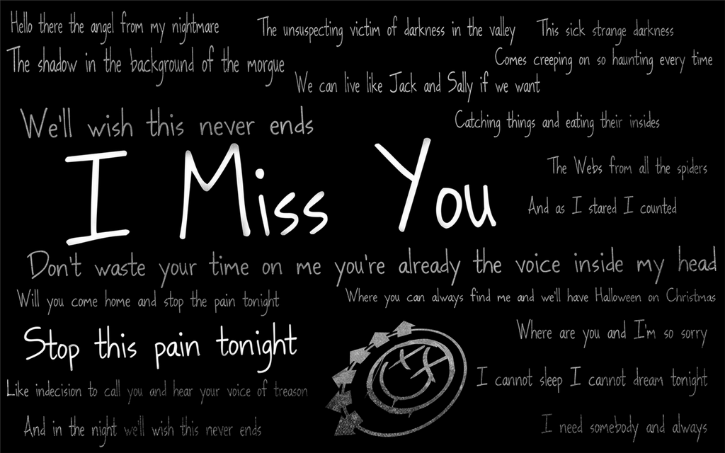 blink 182 i miss u feeling this