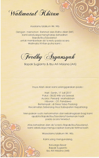 UNDANGAN ERBA 88165 Khitan template