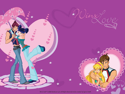 winx club wallpaper. Winx Love Wallpapers