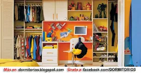 CLOSET PARA NIÑOS y NIÑAS