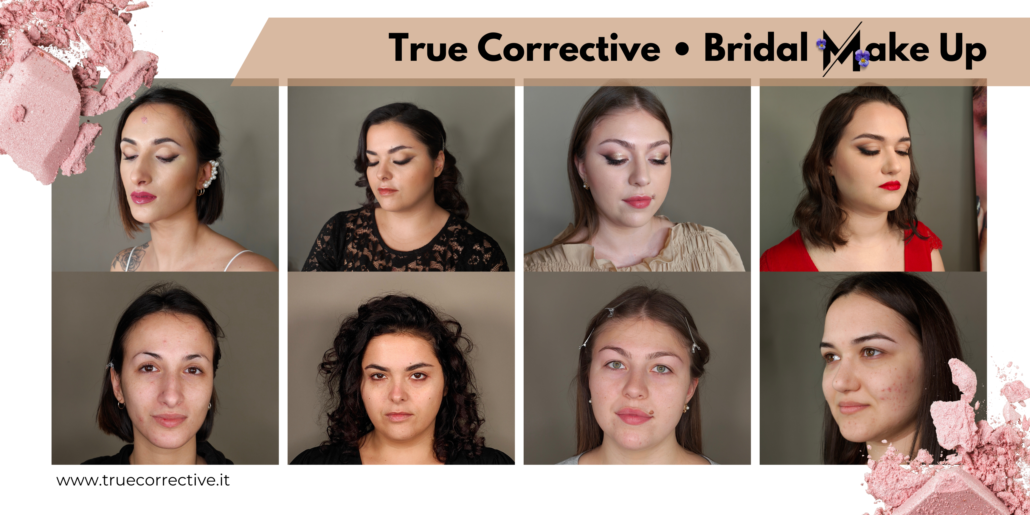 True Corrective - Corso Make Up Sposa online per Make Up Artist con attestato