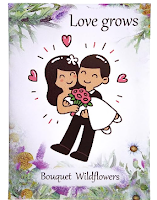 Love Grows" Pre-Filled Seed Packet Party Favors