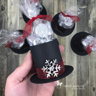 Craft Fair Treat Holder Frosty Hat