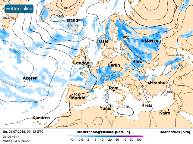 Sauerland wandern Wetter blog wetteronline Großwetterlage