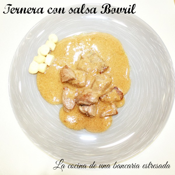 Receta de ternera con salsa Bovril