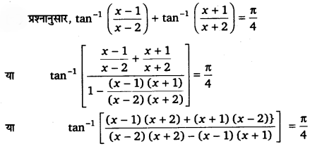 Solutions Class 12 गणित-I Chapter-2 (प्रतिलोम त्रिकोणमितीय फलन)