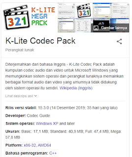 Update K-Lite Codec Pack To Fix windows media player encountered a problem while playing the file