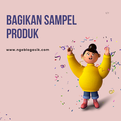 Bagikan Sampel Produk