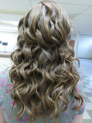 jr bridesmaid, braid, hairstyle, braid