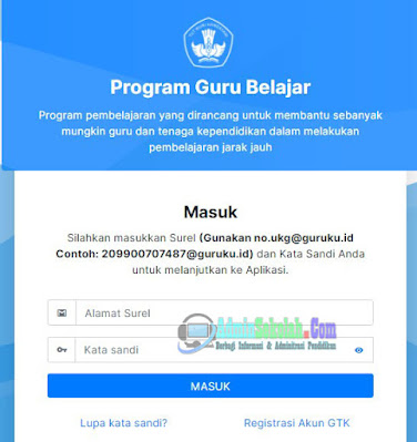 cara login akun sim pkb