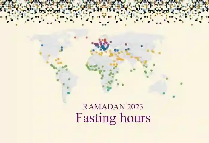 New Delhi, National, News, World, International, Ramadan, Muslim, New Zealand, Top-Headlines, Fasting hours and iftar times around the world