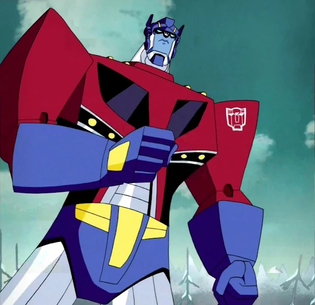 Optimus Prime en Transformers Animated