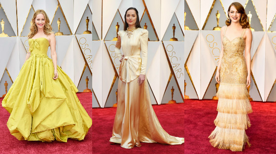 vestidos do oscar 2017