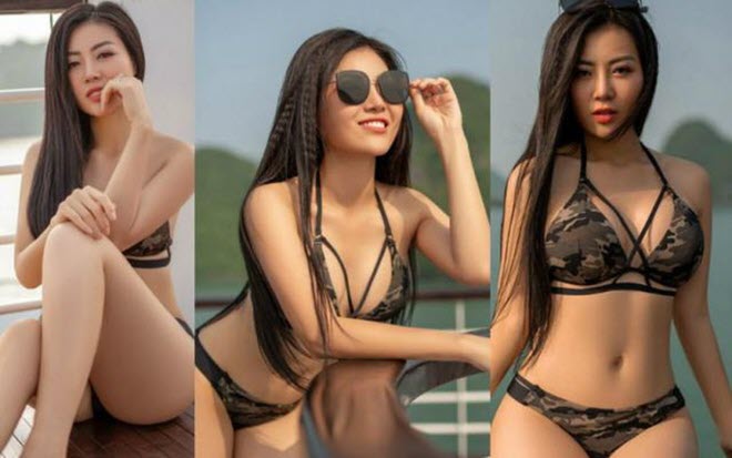 diễn viên Thanh Hương “đốt mắt” người nhìn khi mặc bikini khoe vòng 3 gần 1m