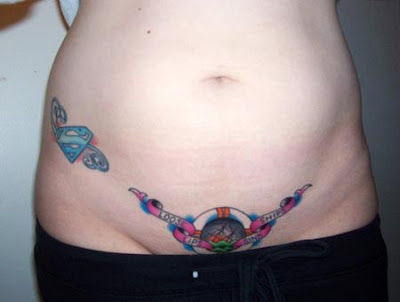 tattoo on front female