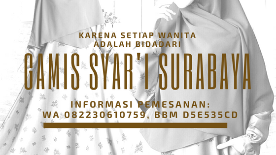 Gamis Syar'i Surabaya