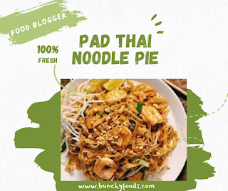 Pad Thai Noodle Pie