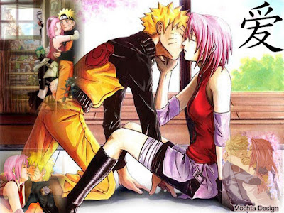 Oops Naruto land his kissing lovers kissing wallpapers. Oops Naruto land his kissing
