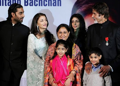 Aishwarya Rai Bachchan & Family