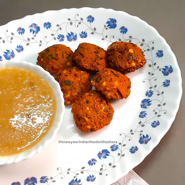 Masala Vada Recipe | Paruppu Vadai Recipe For Nombu Kanji