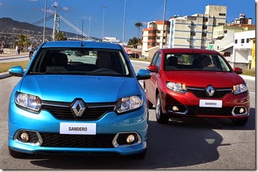 Novo Sandero 2015 - Dynamique 1.6 - Foto: Luiz Costa / Agência La Imagem.