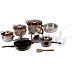 OX-988FSN | Jumbo Cookware Set Oxone (12+7Pcs)