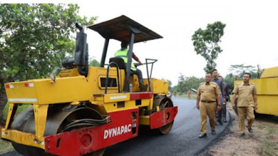 Perbaikan Jalan Rusak di Lamsel, Ditargetkan Rampung 2025-2026