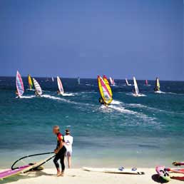Windsurfing på Lanzarote