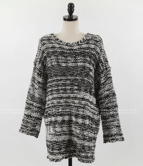 Loose Fit Marl Knit Dress