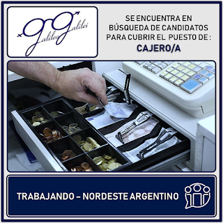 Trabajo en el NEA | 26-03-2019 | Óptica Galileo Galilei se encuentra en búsqueda de candidatos para cubrir el puesto de "CAJERO/A" en Corrientes.-