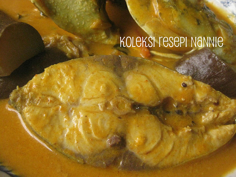 RESEPI NENNIE KHUZAIFAH: KARI IKAN NYOK-NYOK