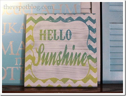 Hello Sunshine, Ombre