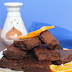 Orange brownies - Brownies aux Oranges 