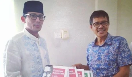 Tabligh Akbar di Masjid Raya Sumbar Dihadiri Sandiaga Uno